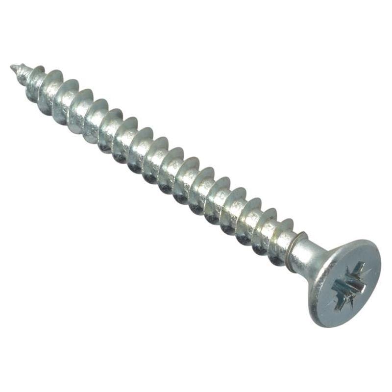 Forgefix Multi-Purpose Pozi Compatible Screw CSK ST ZP 5 x 50mm Box 200 ForgeFix - RockBottom Northampton
