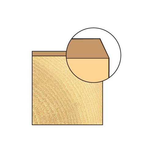 Trend C119X1/4TC Self Guided Bevel Trim Tool