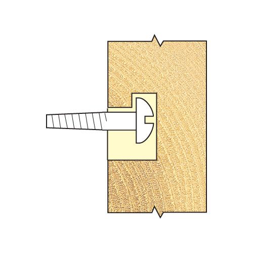 Trend C120X1/4TC Keyhole 9.5mm Tool