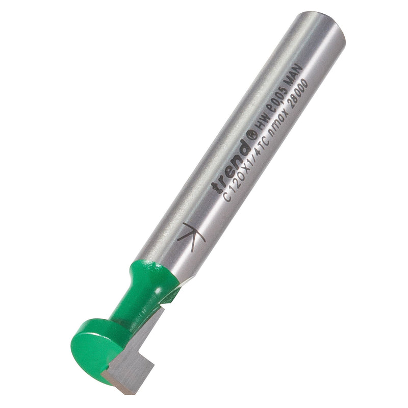 Trend C120X1/4TC Keyhole 9.5mm Tool