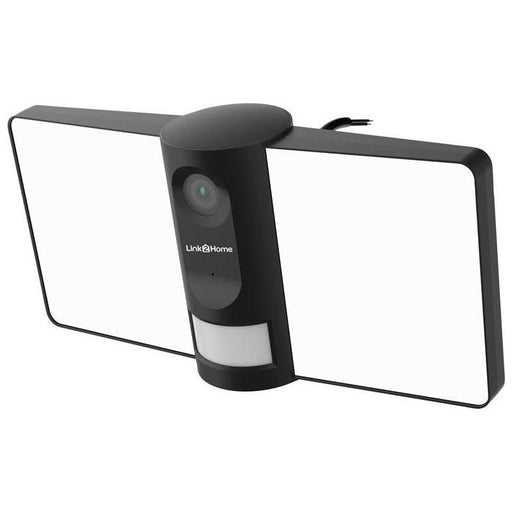 Link2Home Outdoor Smart Floodlight Camera 2K 4MP Black Link2Home - RockBottom Northampton