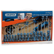 Draper Soft Grip Screwdriver Set (19 Piece) 09548 Draper - Town Tools 