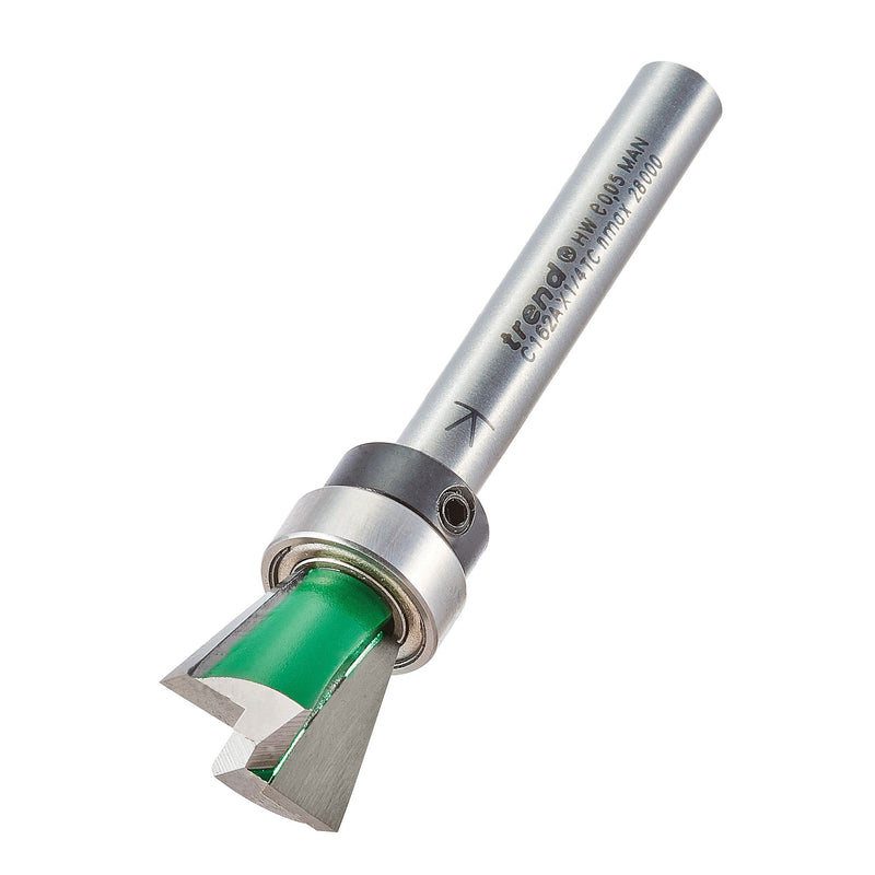 Trend C162AX1/4TC Dovetail Router Bit 15mm