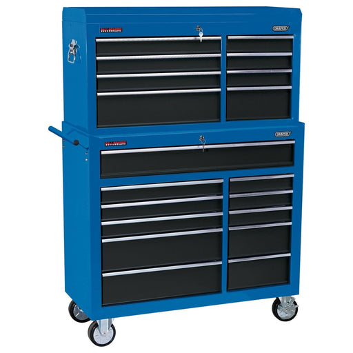 Draper Combined Roller Cabinet and Tool Chest, 19 Drawer, 40" Draper - Town Tools
