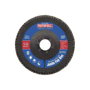 Faithfull Zirconia Abrasive Jumbo Flap Disc ZA80 125mm Faithfull - RockBottom Northampton
