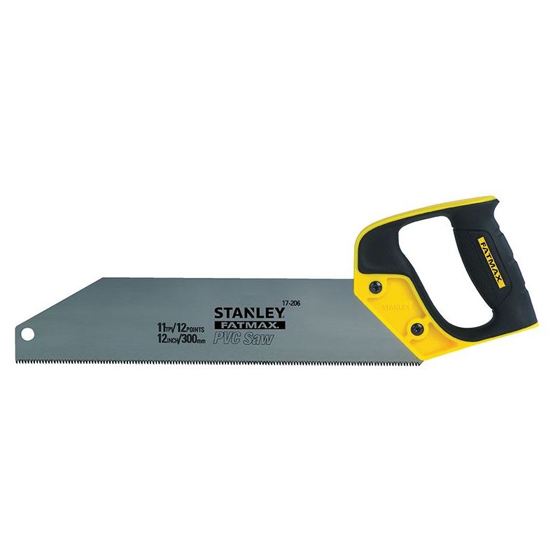 Stanley® Hand Tools FatMax® PVC & Plastic Saw 300mm (12in) 11 TPI STANLEY® Hand Tools - RockBottom Nothampton