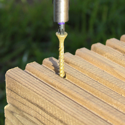TIMCO C2 Deck-Fix Premium Countersunk Green Decking Screws — Box