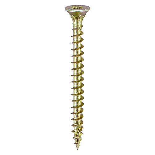 TIMCO C2 Strong-Fix Multi-Purpose Premium Countersunk Gold Woodscrews Assorted Case - 1,798 pcs