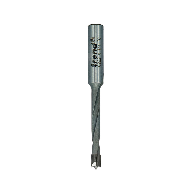 C222X1/4TC - Dowel drill 4mm x 30mm cut