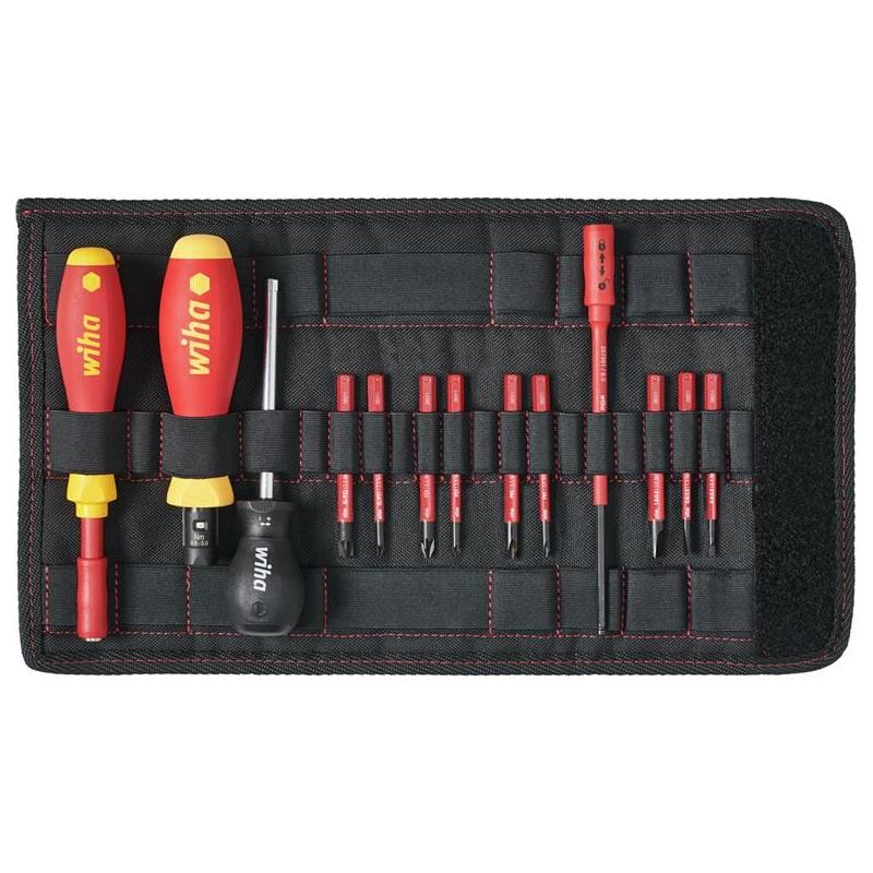 Wiha TorqueVario®-S electric Screwdriver Set, 14 Piece Wiha - RockBottom Northampton