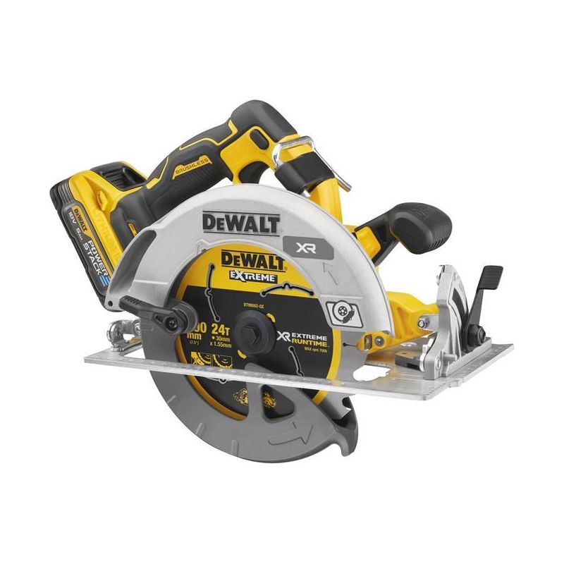 Dewalt Power Tools DCS573H2T XR Advantage Circular Saw 190mm 18V 2 x 5.0Ah POWERSTACK™ Li-ion DeWALT Power Tools - RockBottom Northampton
