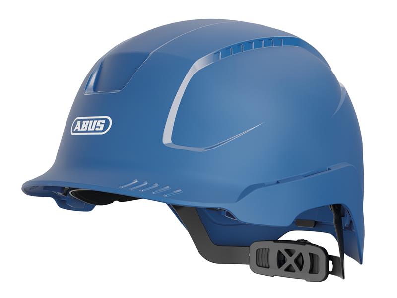 ABUS Mechanical - SCATOR-E Non-vented Safety Helmet Blue