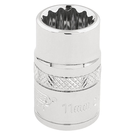 Draper HI-TORQ 12 Point Socket, 3/8" Sq. Dr., 11mm 32771 Draper - Town Tools 