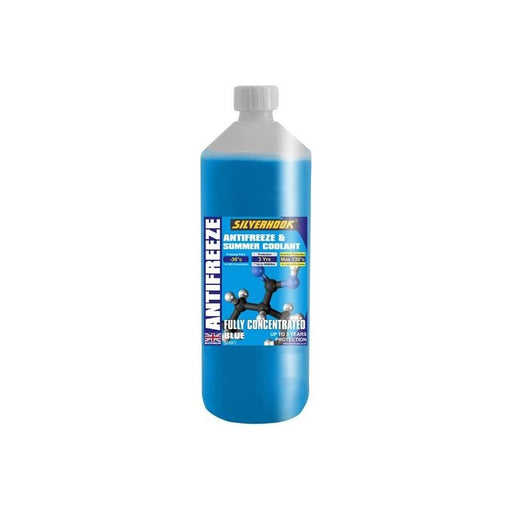 Silverhook Fully Concentrated Antifreeze Blue 1 litre Silverhook - RockBottom Nothampton