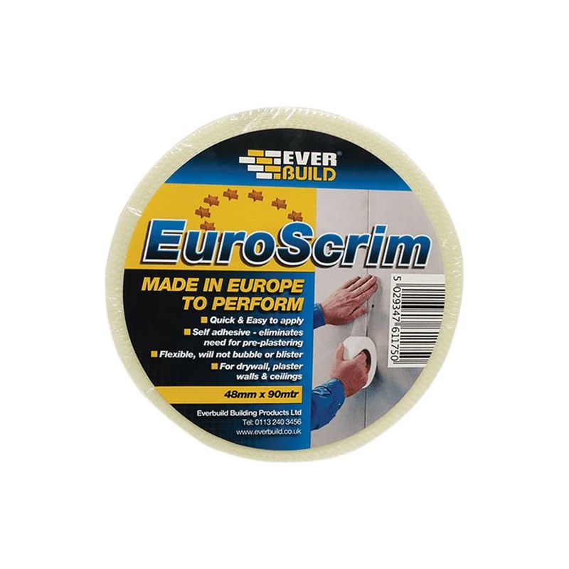 Everbuild Sika EuroScrim Tape 100mm x 90m Everbuild Sika - RockBottom Northamptin