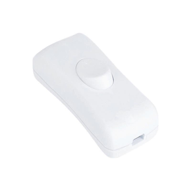 Dencon 2 Core Inline Switch 2A White Dencon - RockBottom Northampton