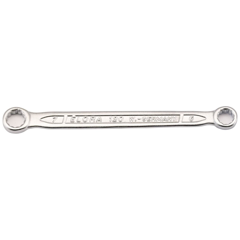 Draper Elora Flat Metric Ring Spanner, 6 x 7mm Draper - Town Tools