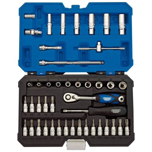 Draper Metric Socket Set, 1/4" Sq. Dr. (44 Piece) 16446 Draper - Town Tools 