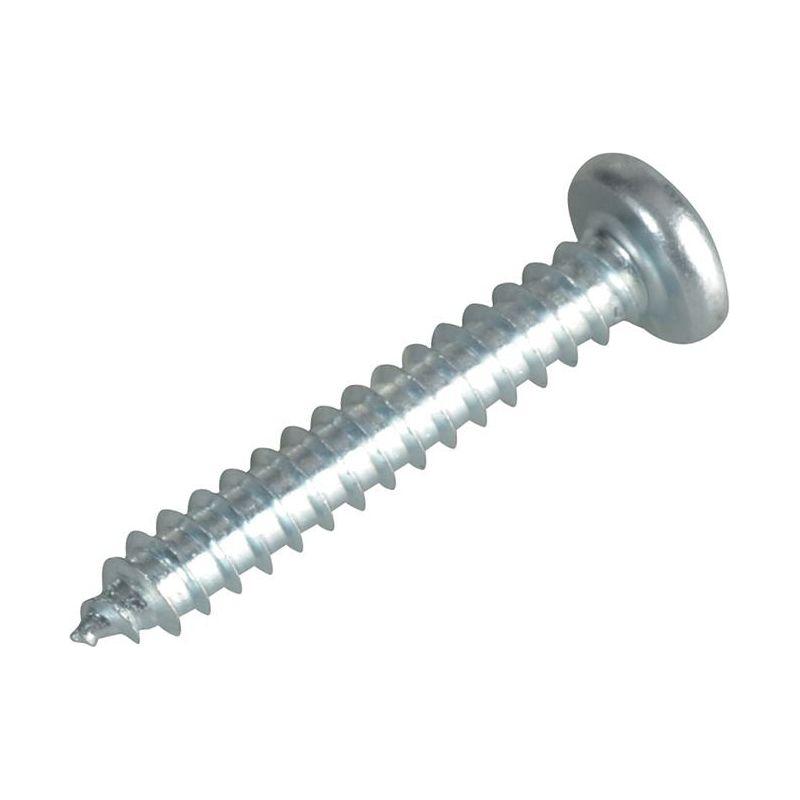 Forgefix Self-Tapping Screw Pozi Compatible Pan Head ZP 1in x 8 ForgePack 25 ForgeFix - RockBottom Northampton