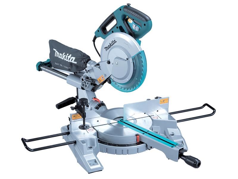 Makita LS1018LN Slide Compound Mitre Saw 260mm 1430W 110V Makita - RockBottom Northampton 