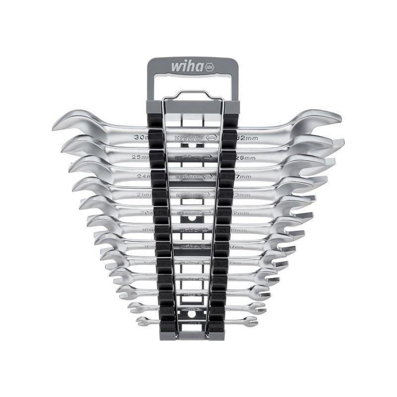 Wiha Double Open-End Spanner Set, 12 Piece Wiha - RockBottom Northampton