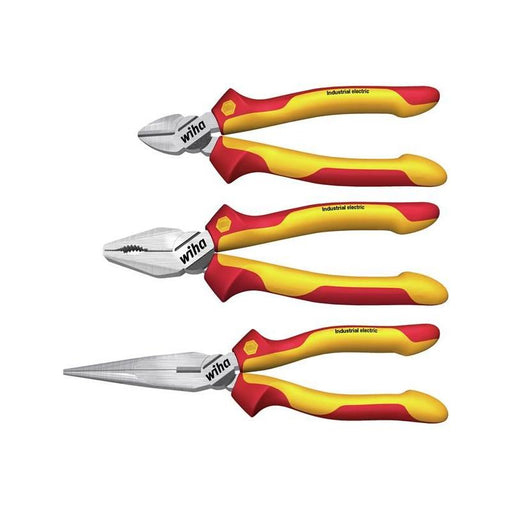 Wiha Industrial electric Pliers Set, 3 Piece Wiha - RockBottom Northampton