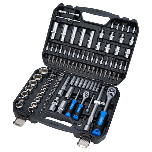 Draper HI-TORQ Metric Socket and Bit Set, 1/4" and 1/2" Sq. Dr. (110 Piece) Draper - Town Tools