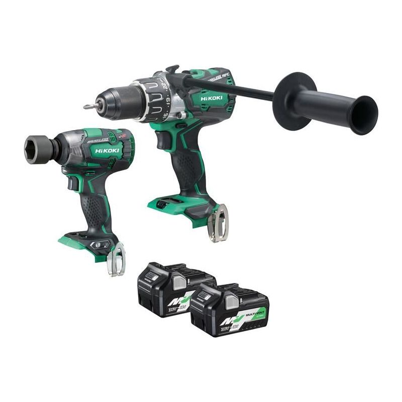 Hikoki KC18DPLJBZ Twin Pack 18V 2 x Multi Volt Li-ion HiKOKI - RockBottom Northampton