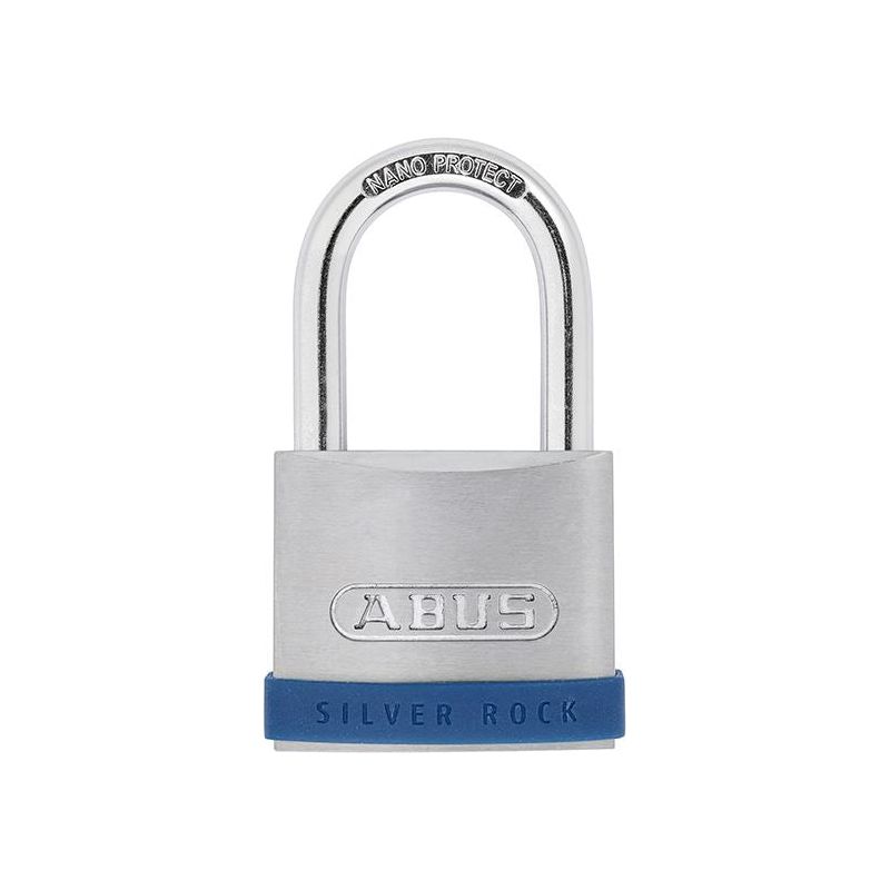 Abus Mechanical 50mm Silver Rock™ 5 Padlock ABUS Mechanical - RockBottom Northampton 