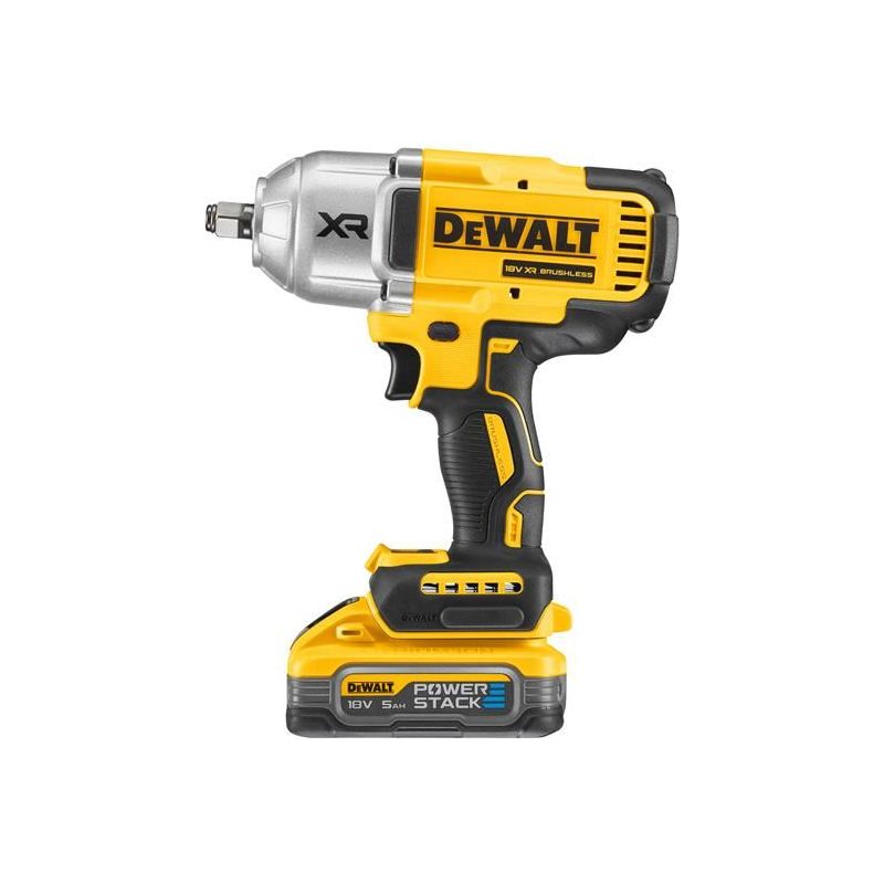 Dewalt Power Tools DCF900H2T POWERSTACK™ Impact Wrench 18V 2 x 5.0Ah Li-ion DeWALT Power Tools - RockBottom Northampton