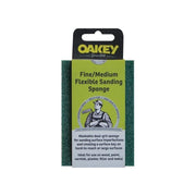 Oakey Dual-Grit Flexible Sanding Sponge Fine/Coarse Oakey - RockBottom Nothampton