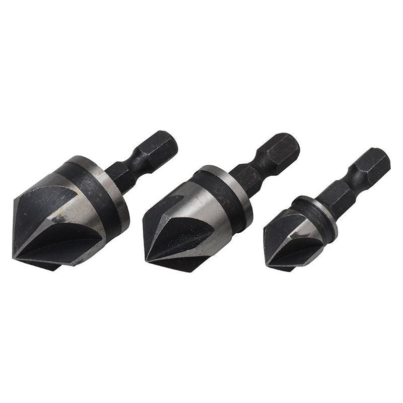 Bluespot Tools Countersink Bit Set 3 Piece BlueSpot Tools - RockBottom Northampton