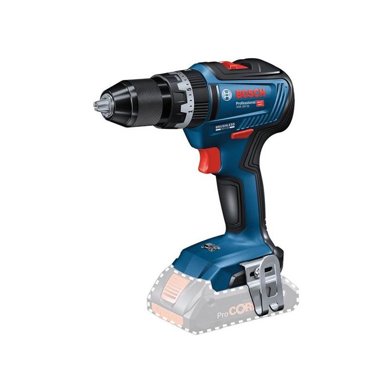 Bosch GSB 18V-55 Professional Combi Drill 18V Bare Unit Bosch - RockBottom Northampton