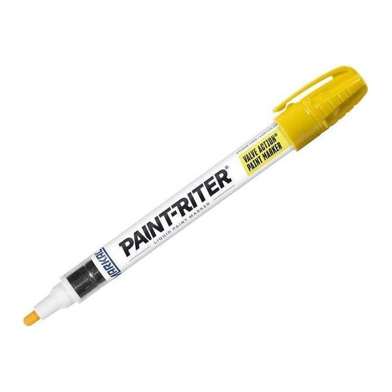 Markal Paint-Riter® Valve Action® Paint Marker Yellow Markal - RockBottom Northampton
