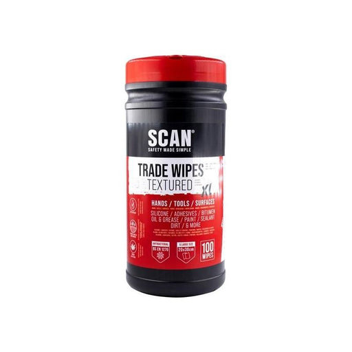 Scan Heavy-duty Trade Wipes (Tub 100) Scan - RockBottom Nothampton