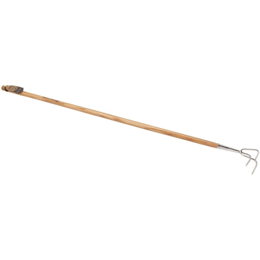 Draper Heritage Stainless Steel 3 Prong Cultivator with Ash Handle 99017 Draper - Town Tools 