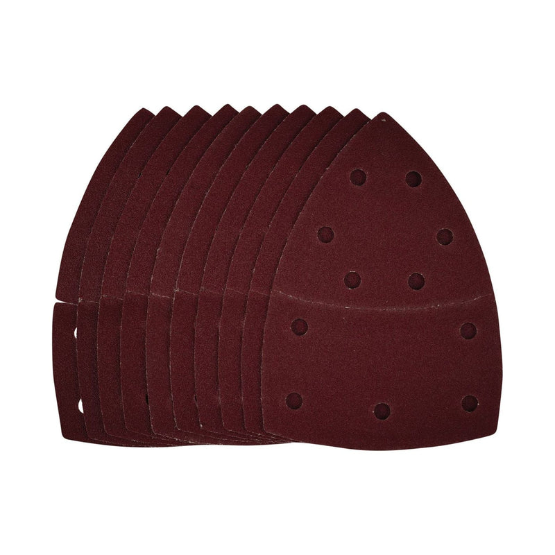 Draper Multi-Sanding Sheets with Hook and Loop, 102 x 62mm, 93mm, 120 Grit (Pack Draper - Town Tools 