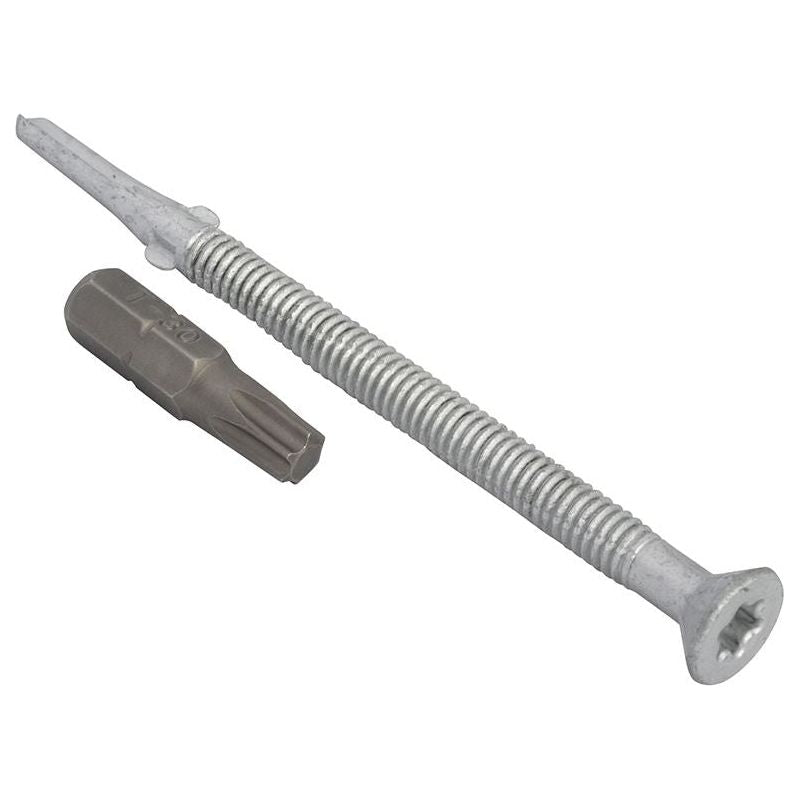 Forgefix TechFast Roofing Screw Timber - Steel Heavy Section 5.5 x 85mm Pack 50 ForgeFix - RockBottom Northampton
