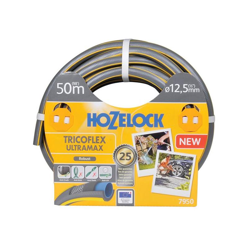 Hozelock 7950 Tricoflex Ultramax Anti-Crush Hose 50m Hozelock - RockBottom Northampton