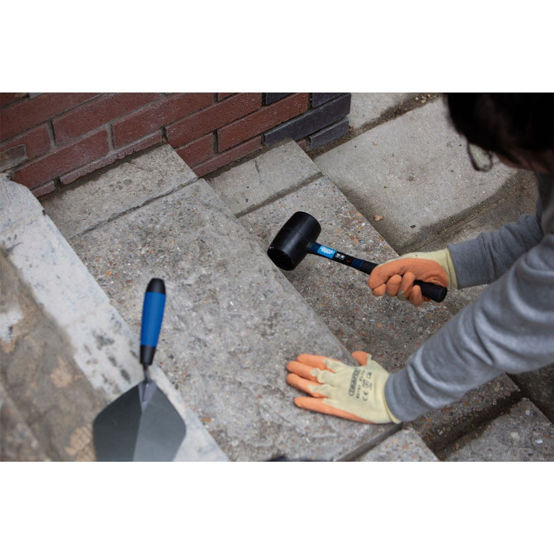 Draper Rubber Mallet with Fibreglass Shaft, 450g/16oz 08017 Draper - Town Tools 