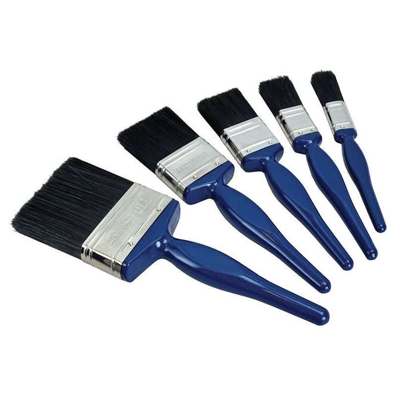 Faithfull Utility Paint Brush Set, 5 Piece Faithfull - RockBottom Northampton