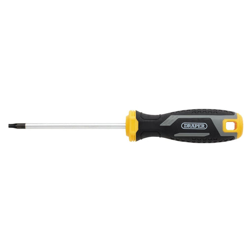 Draper Draper TX-STAR Tamperproof Soft Grip Screwdriver, T20H x 100mm Draper - Town Tools