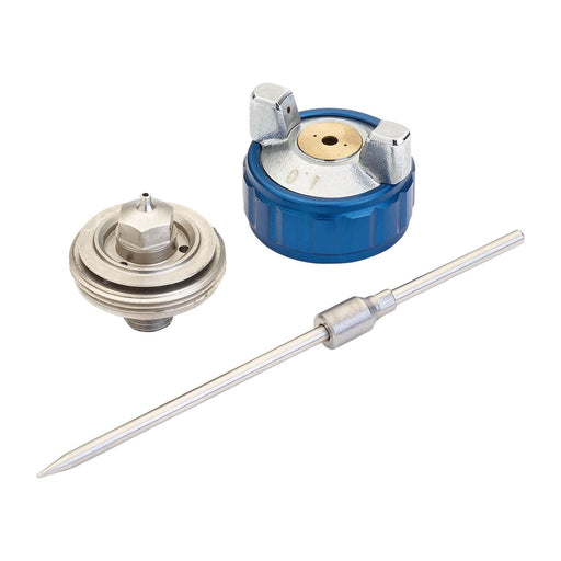 Draper Spare 1.0mm Nozzle, Needle and Cap Set for Spray Guns 09708 and 09709 Draper - Town Tools