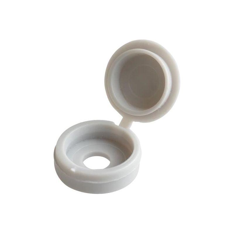 Forgefix Hinged Cover Cap Grey No.6-8 Bag 100 ForgeFix - RockBottom Northampton