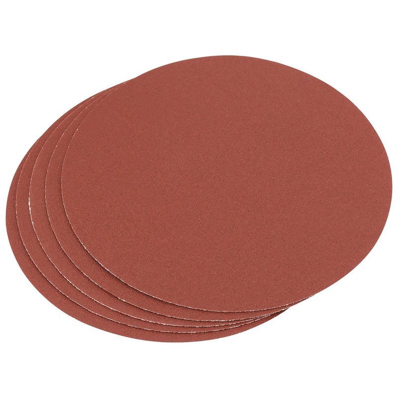 Draper Aluminium Oxide Sanding Discs, 150mm, 60 Grit (Pack of 5) 83861 Draper - Town Tools 