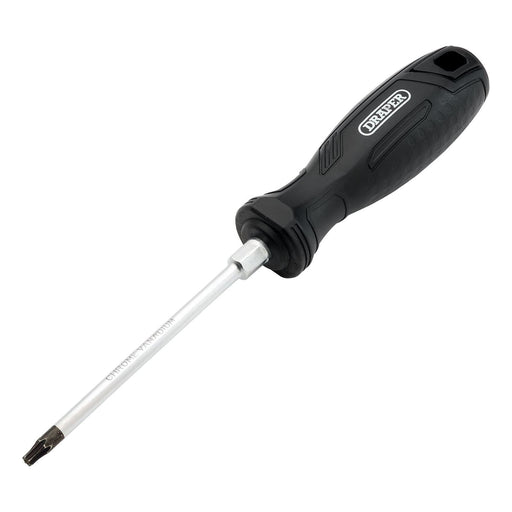 Draper Draper TX-STAR Tamperproof Hard Grip Screwdriver, T20H x 100mm Draper - Town Tools