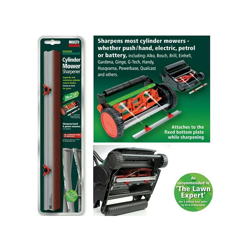 Multi-Sharp® Multi-Sharp® MS1109 Cylinder Mower Sharpener 38cm (15 in) Multi-Sharp® - RockBottom Northampton