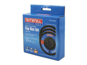 Faithfull Aluminium Oxide Flap Disc 115 x 22mm 80 Grit (3 Pack) Faithfull - RockBottom Northampton