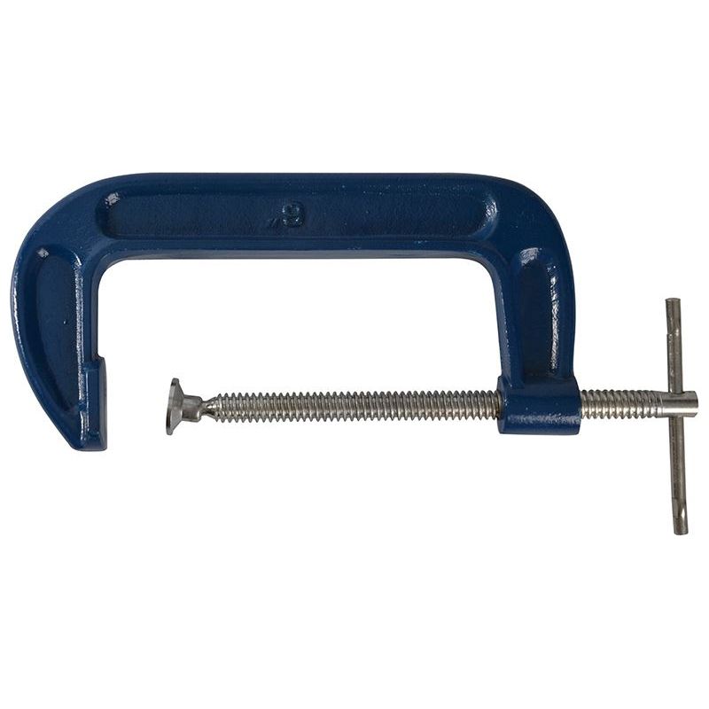 Bluespot Tools Fine Thread G-Clamp 100mm (4in) BlueSpot Tools - RockBottom Northampton