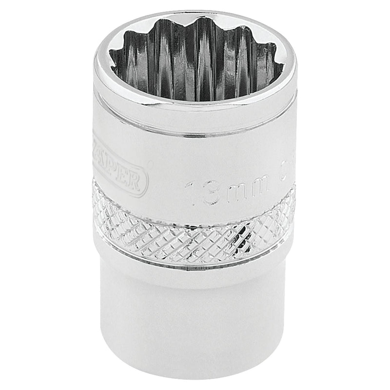 Draper Draper HI-TORQ 12 Point Socket, 3/8" Sq. Dr., 13mm Draper - Town Tools